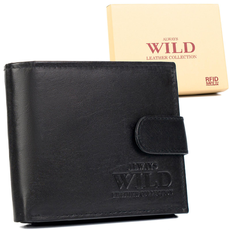 Wild Leather Extended Men's Wallet with RFID