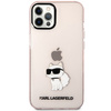 Karl Lagerfeld KLHCP12MHNCHTCP iPhone 12 /12 Pro 6,1" różowy/pink hardcase Ikonik Choupette