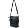 Navy womenal handbag leather leather Italian grain leather G98