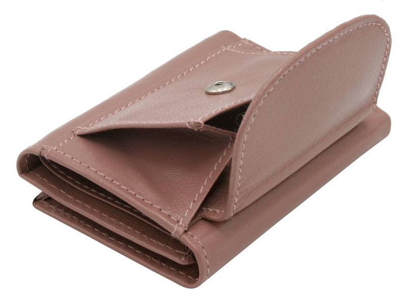 Leather wallet RFID PETERSON PTN RD-SWZX-86-GCL