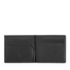 Money clip wallet for men Nappa Sid by Nuvola Pelle with spring, made in genuine leather, with coin pocket and card slots.