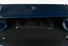 Navy blue lacquered women's evening clutch bag BELTIMORE M78