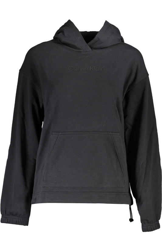 CALVIN KLEIN WOMEN&#39;S SWEATSHIRT WITHOUT ZIP BLACK