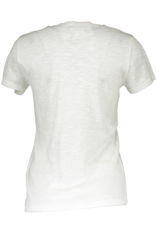 GANT WOMEN&#39;S SHORT SLEEVE T-SHIRT WHITE