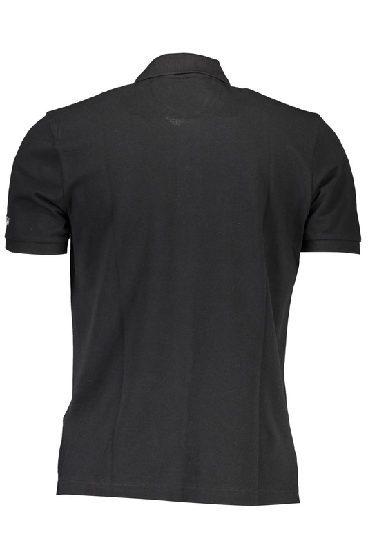 LA MARTINA POLO SHORT SLEEVE MAN BLACK