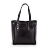 Large shoulder bag women's leather shopperbag