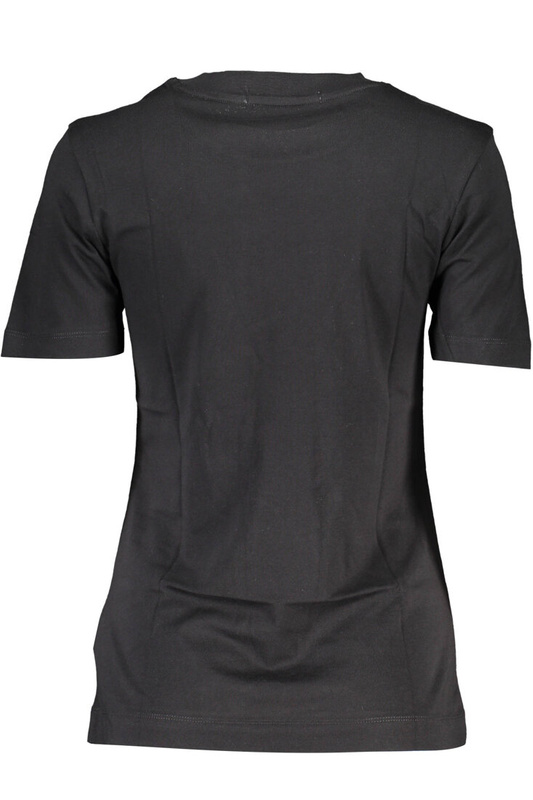 CALVIN KLEIN tricou negru pentru femeie cu maneca scurta