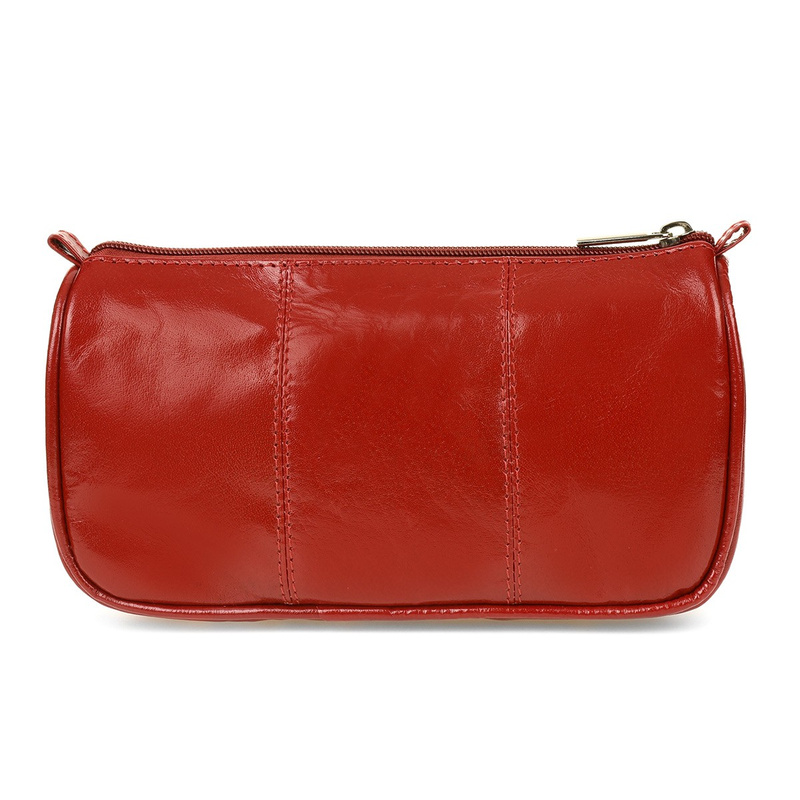 Beltimore Cosmetic Leather Red Pencil Case M79