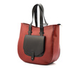 Leather shoulder bag large women's shopperbag