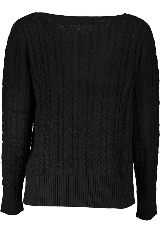 GUESS JEANS WOMEN&#39;S BLACK SWEATER