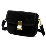 Elegant, elegant women's messenger bag with a pocket