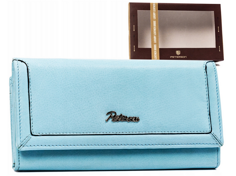 Women's genuine leather wallet Peterson PTN KA-23