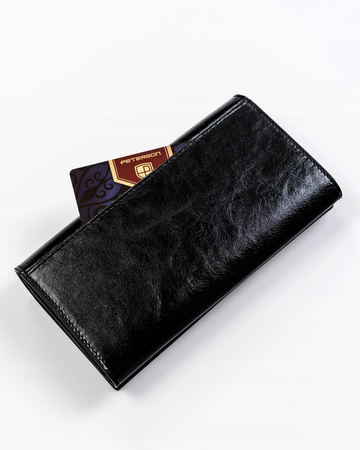 Women's genuine leather wallet Peterson PTN PL-411 MULTI