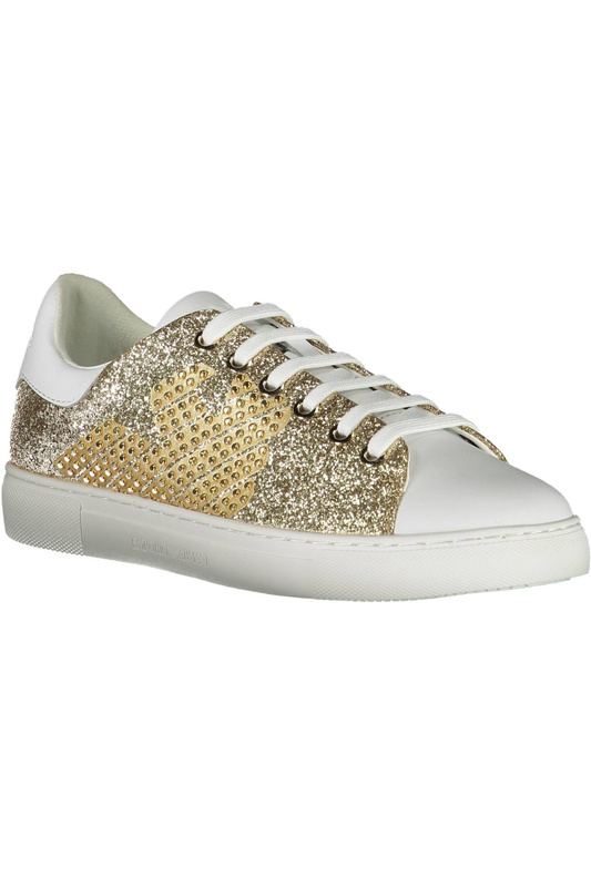 EMPORIO ARMANI DAMEN SPORTSCHUHE GOLD