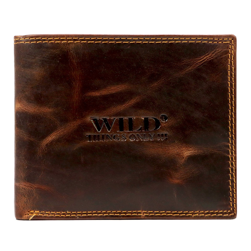 Herren Echtleder Geldbörse Wild 5602 CR.HUNTER