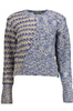 DESIGUAL WOMEN&#39;S BLUE SWEATER