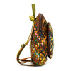 Women's designer colorful mosaic backpack