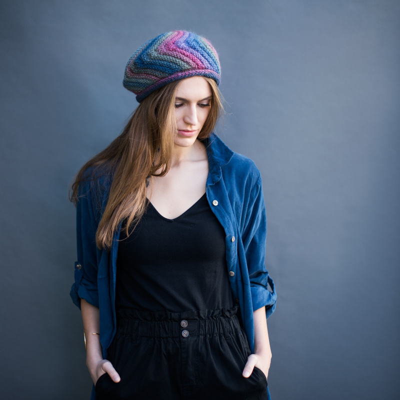 Beret Rainbow [HANDMADE]