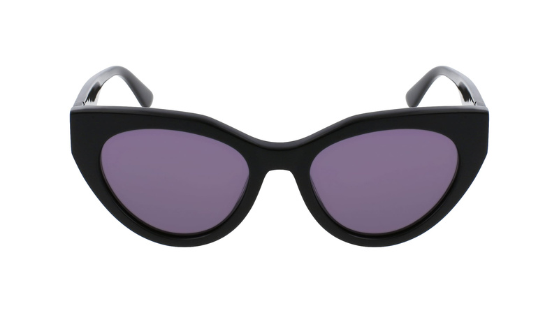 SUNGLASSES KARL LAGERFELD WOMEN KL6047S-001 (Szkło/Zausznik/Mostek) 52/19/140 mm)