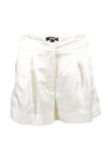 JUST CAVALLI WHITE WOMAN SHORT TROUSERS