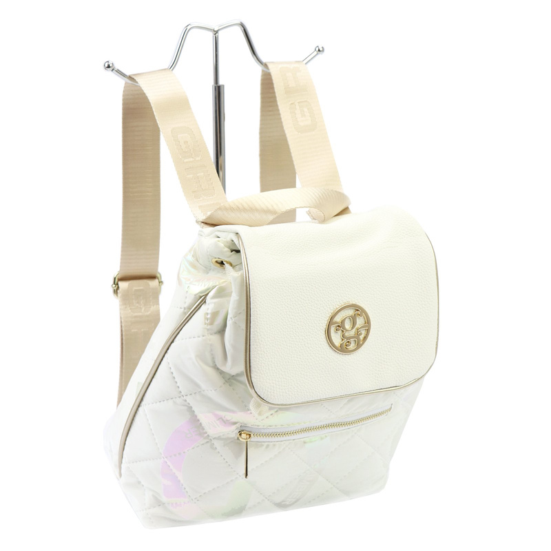 Damen Öko-Leder Rucksack Gregorio SK166 LIT HOLO GOLD