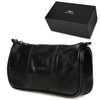 Beltimore Cosmetic Leather Black Pencil Case M79