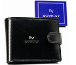 Leather wallet RFID ROVICKY RV-70616-9-BCA