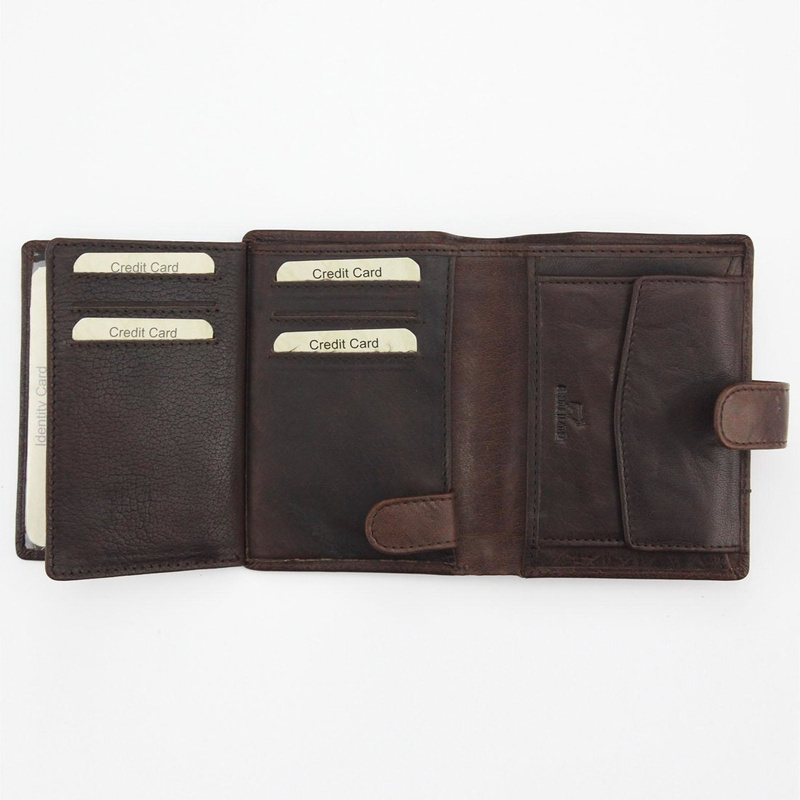 Men's genuine leather wallet EL FORREST 988-623 RFID