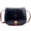 Elegant leather women's crossbody bag