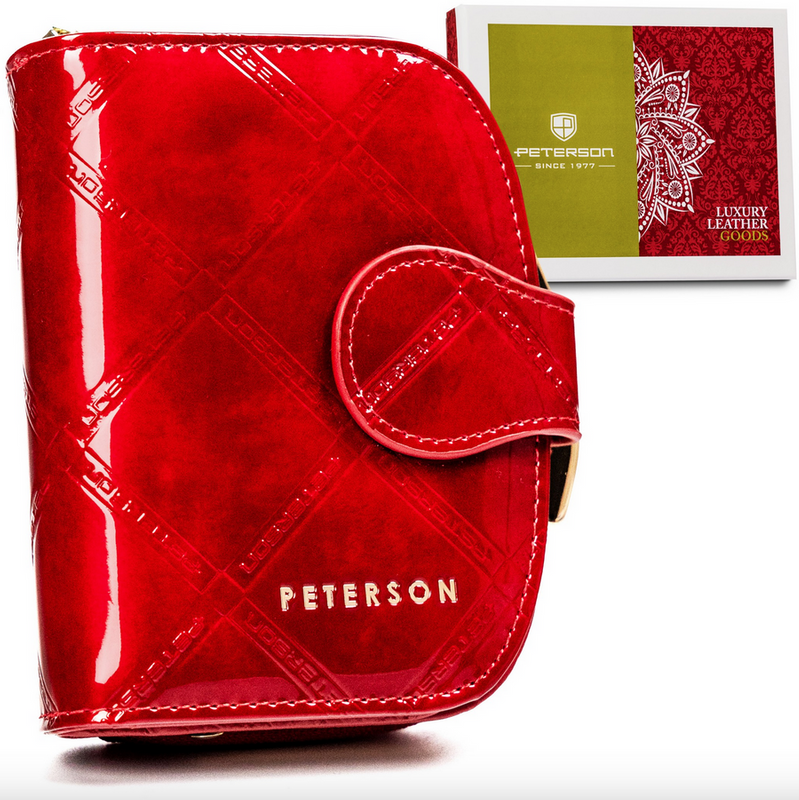 Women's genuine leather wallet Peterson PTN 43972-PLT