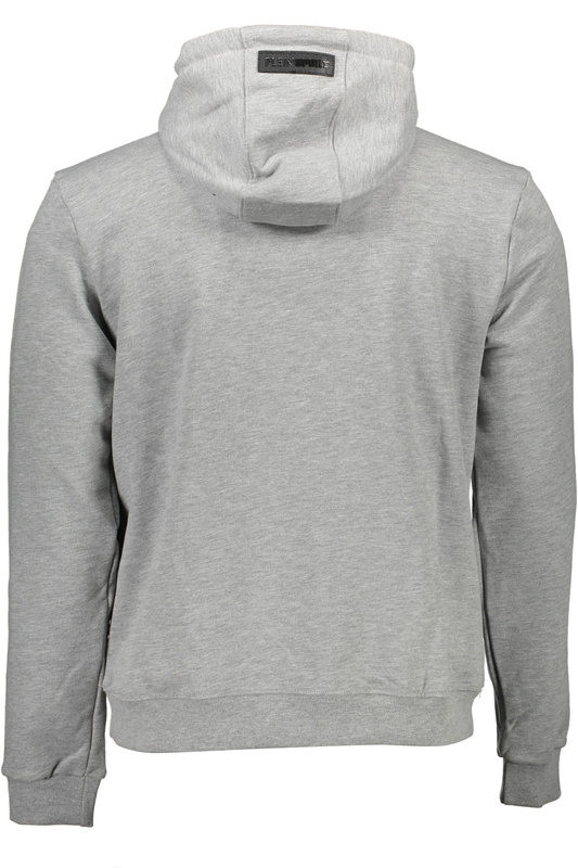 PLEIN SPORT SWEATSHIRT WITHOUT ZIP MAN GRAY