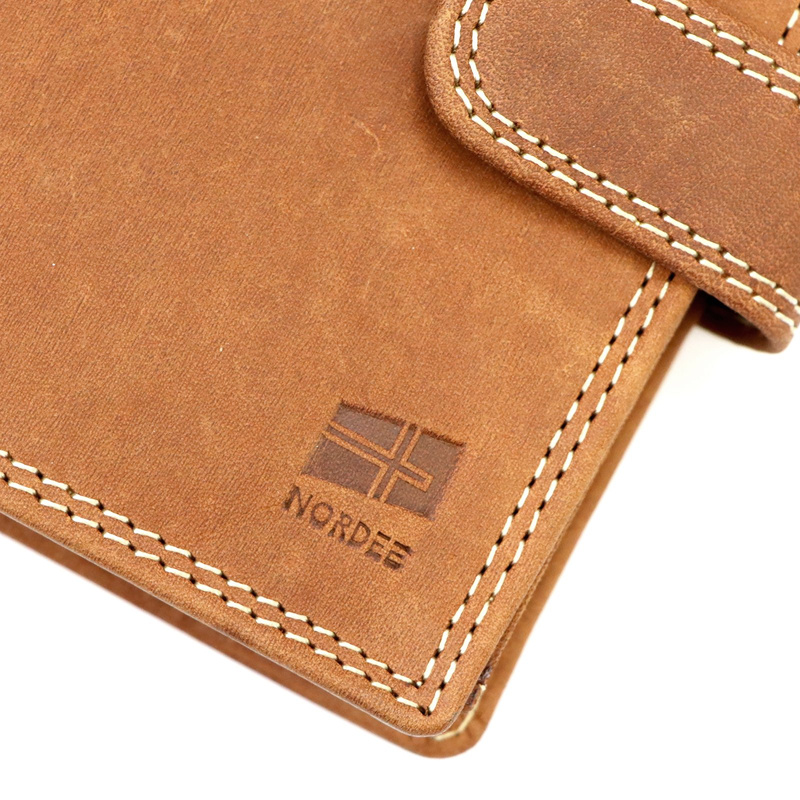 Nordee Leather Men's Extended Zippered Wallet