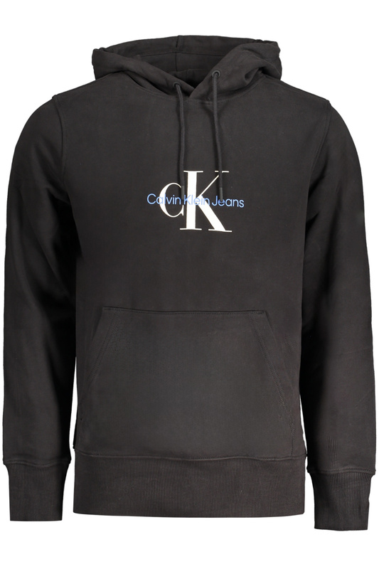 CALVIN KLEIN SCHWARZES HERREN-SWEATSHIRT MIT REISSVERSCHLUSS