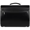 Black men's briefcase Beltimore briefcase elegant roomy leather J16