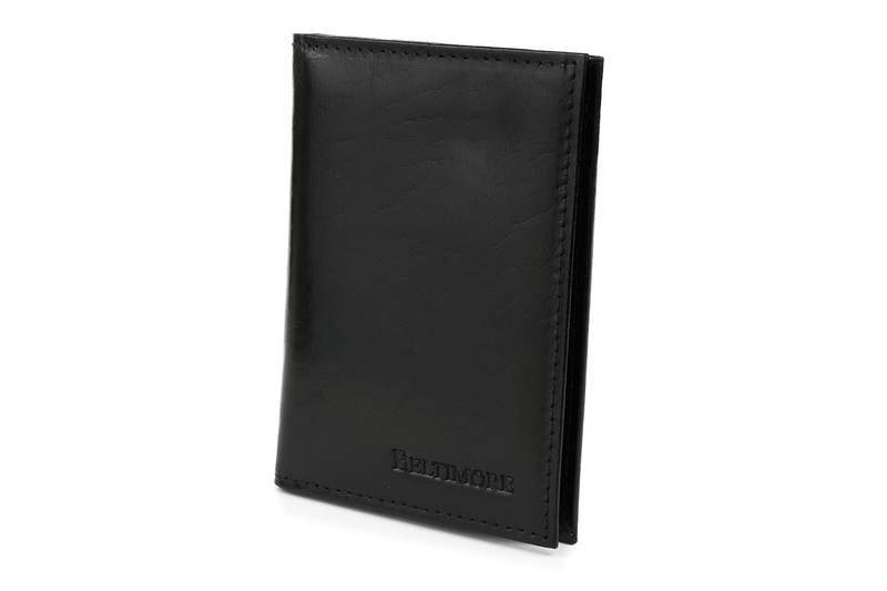 Beltimore G95 black leather slim card document case