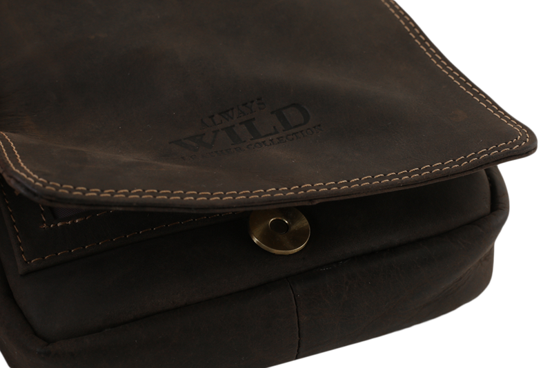 Leather men purse ALWAYS WILD 250586-MH