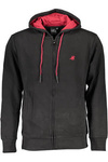 US GRAND POLO MEN&#39;S BLACK SWEATSHIRT WITH ZIP