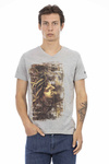 T-shirts Marke Trussardi Action Modell 2AT151 Farbe Grey. Clothing Men. Saison: