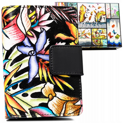 Women's genuine leather wallet Rovicky R-N109-ART-21