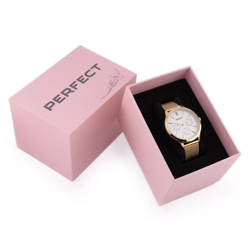 PERFECT F372-04 WOMEN'S WATCH (zp521b) + BOX