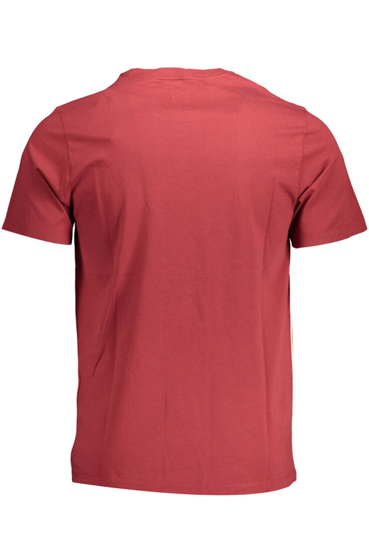 LEVI&#39;S MEN&#39;S RED SHORT SLEEVE T-SHIRT