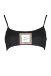 KARL LAGERFELD SWIMSUIT PARTS ABOVE WOMAN BLACK