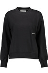 CALVIN KLEIN SWEATSHIRT WITHOUT ZIP WOMAN BLACK