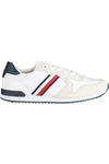 TOMMY HILFIGER WHITE MEN'S SPORTS SHOES