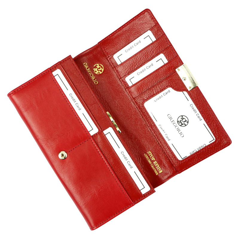 Women's genuine leather wallet Gregorio GS-100