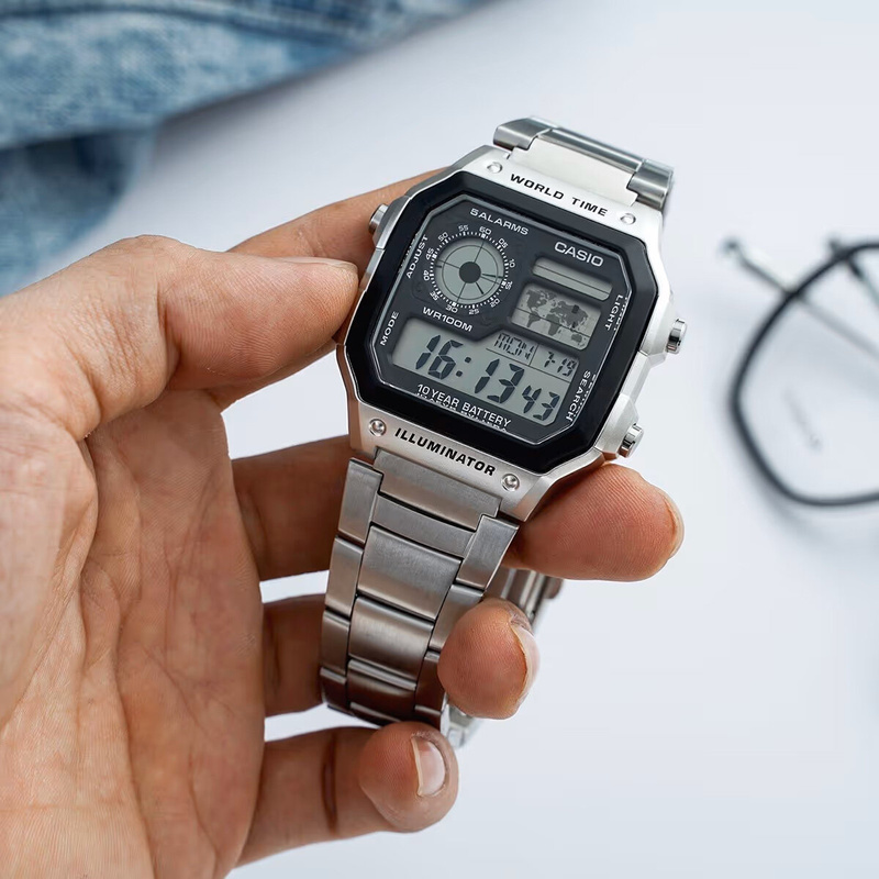 ZEGAREK MĘSKI CASIO AE-1200WHD-1A (zd159a)