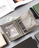 Small, elegant women's leather wallet RFID Cavaldi