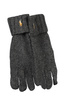 RALPH LAUREN MEN&#39;S GRAY GLOVES