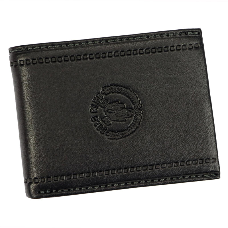 Men's genuine leather wallet Harvey Miller Polo Club 1725 292