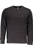 US GRAND POLO MEN&#39;S BLACK ZIP-OUT SWEATSHIRT